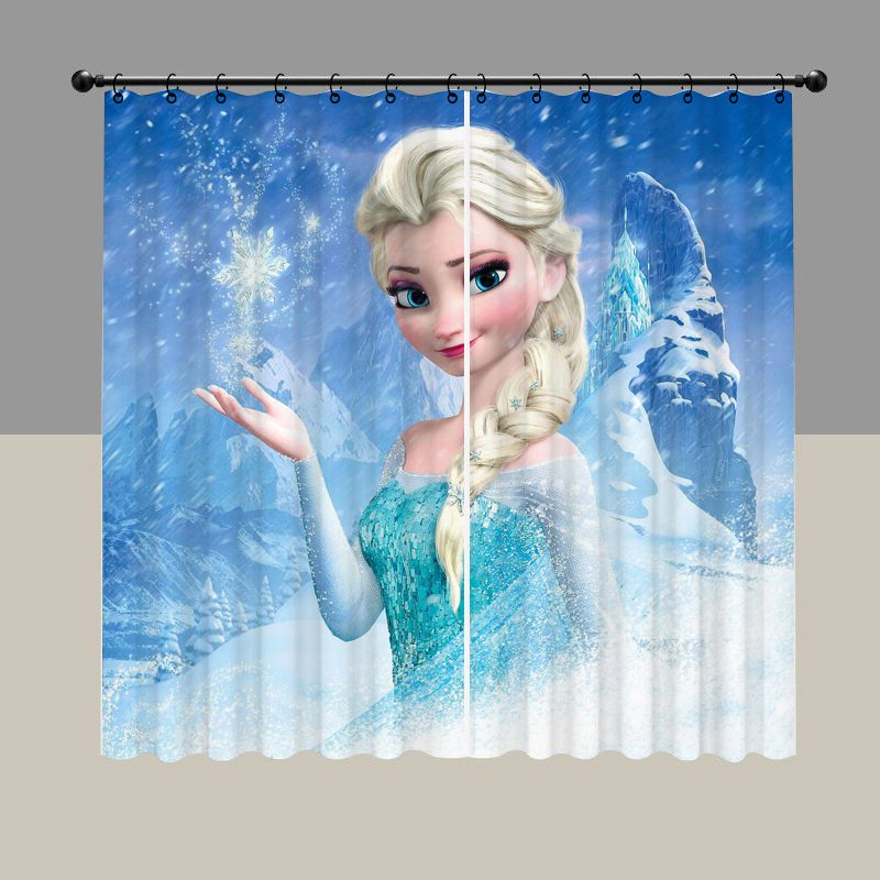 Princess Elsa Blackout Curtain