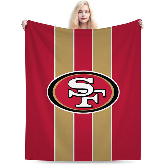 San Francisco Football Sport Throw Blanket