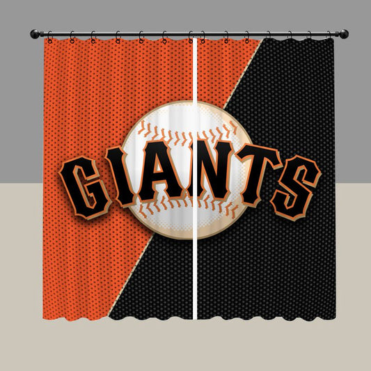 San Francisco Baseball Blackout Curtain