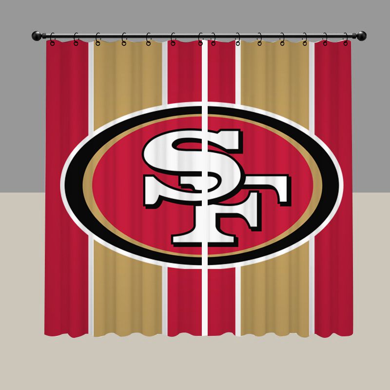 San Francisco Football Blackout Curtain