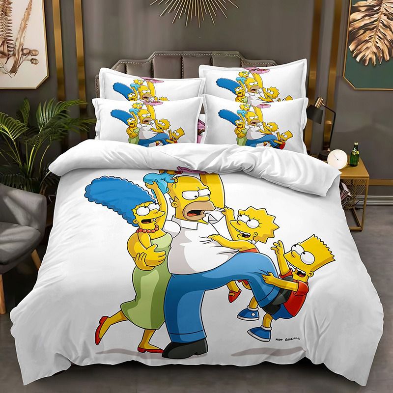 Satirical Cartoon Bedding Set