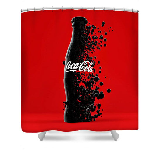 Soft Drink Coke Shower Curtain