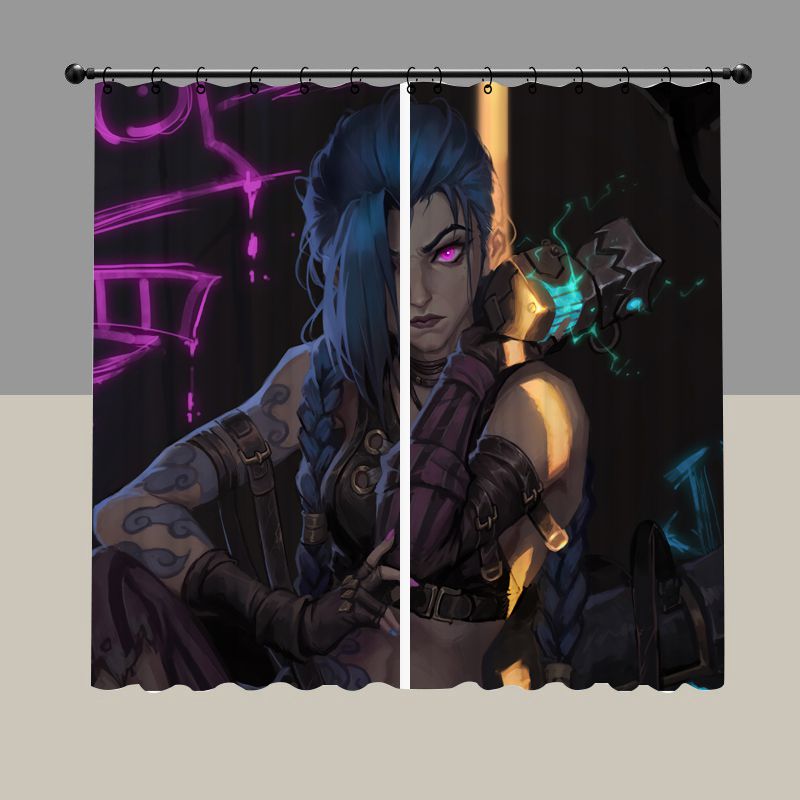 Steampunk Jinx Blackout Curtain
