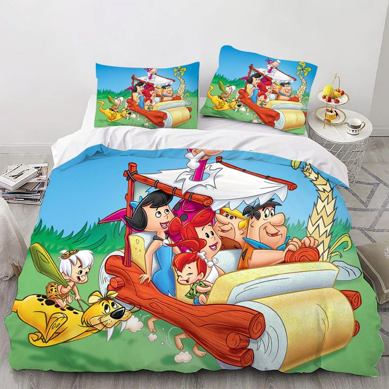Stone Age Family Bedding Set