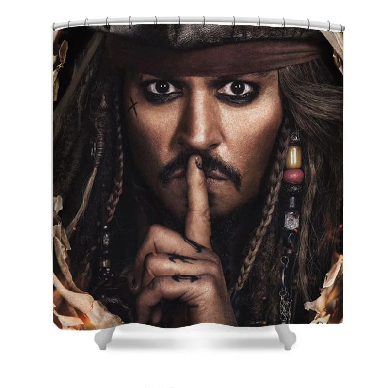 Supernatural Swashbuckler Shower Curtain