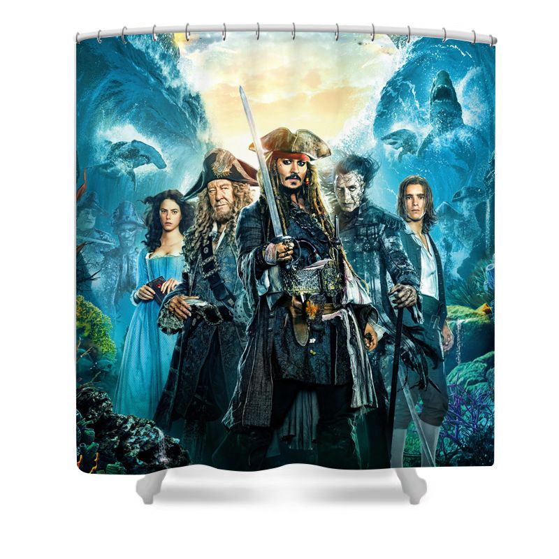 Supernatural Swashbuckler Shower Curtain