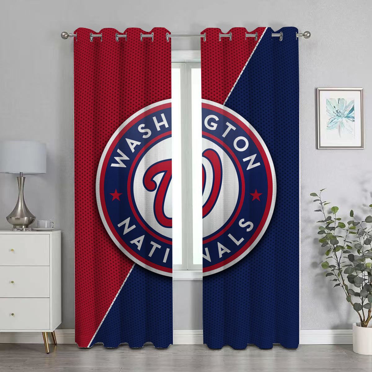 Washington Baseball Blackout Curtain