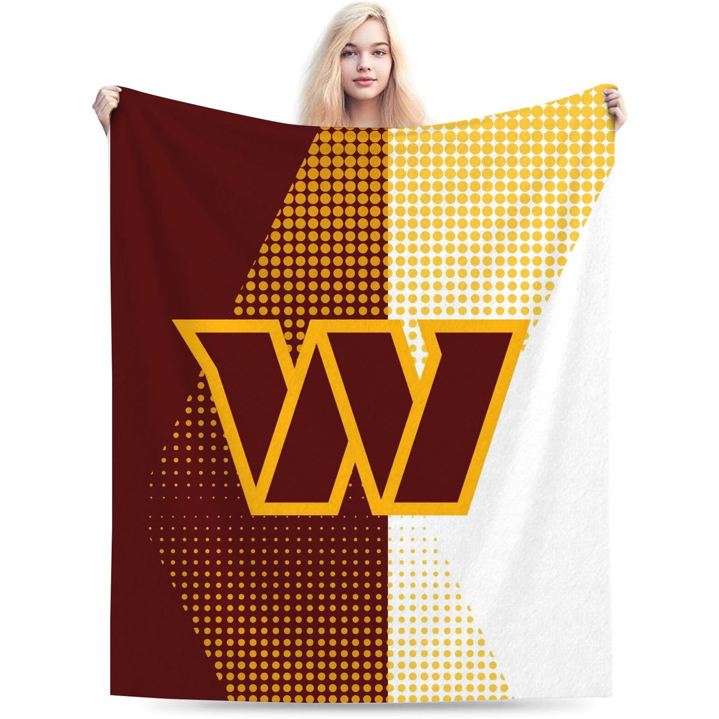 Washington Football Sport Throw Blanket