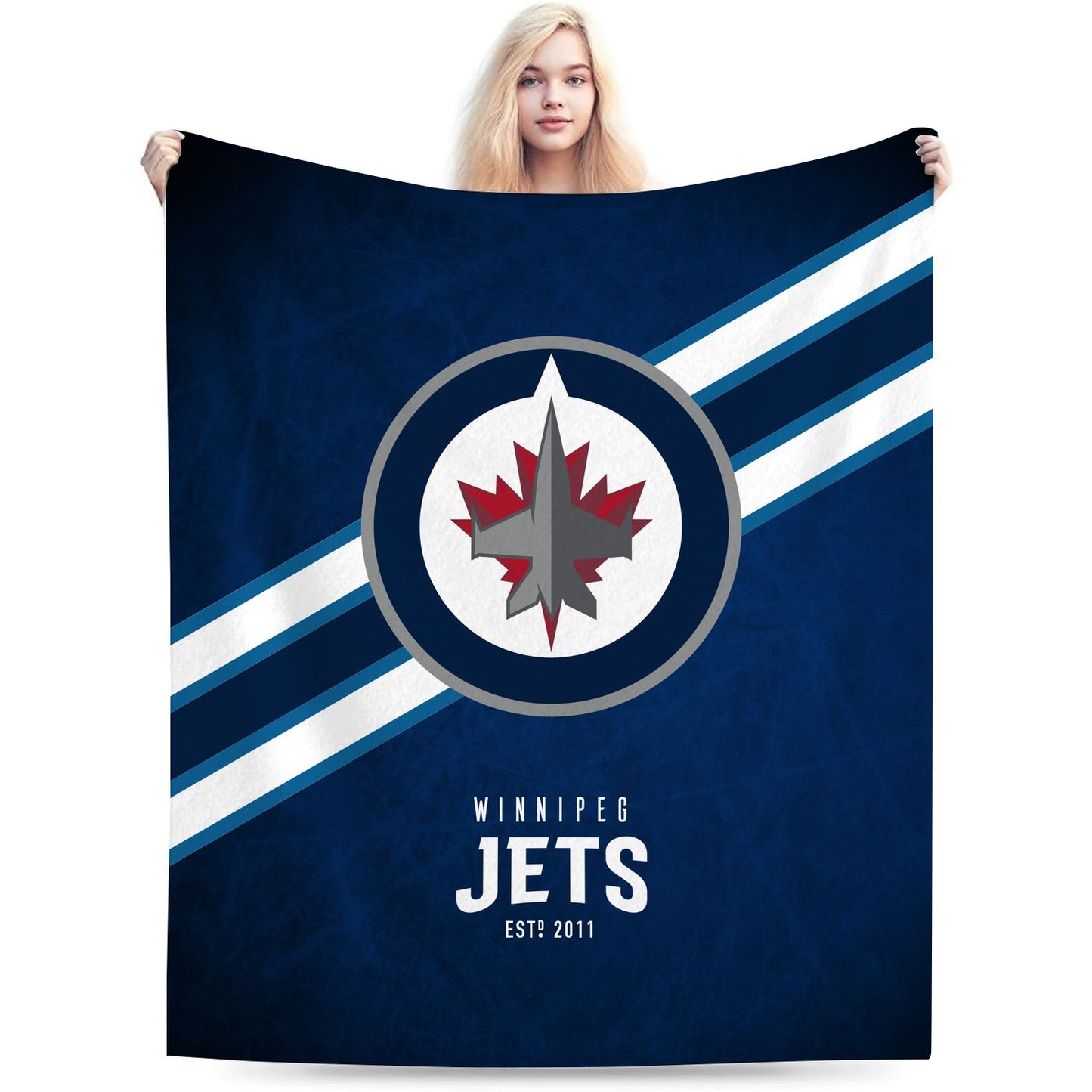 Winnipeg Hockey Sport Throw Blanket