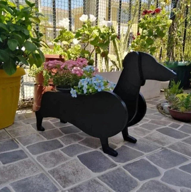 47+ Dog Breed Shaped Planter Flower Pot
