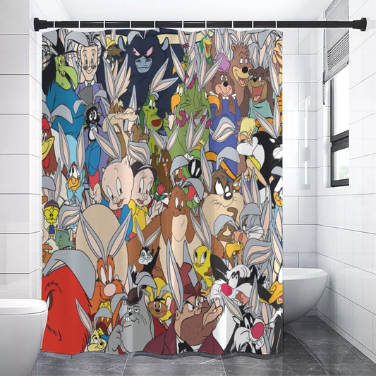Hilarious Cartoon Shower Curtain
