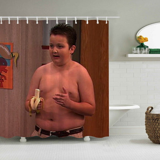 Gibby Banana ICarly Shower Curtain