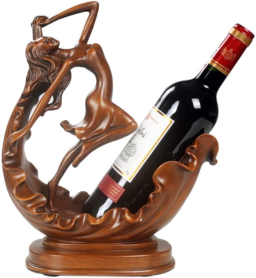 Wine Rack, Wine bottle holder, Dancing Woman, Tango Dance sculpture, Wine rack, 2024 Bottle holder, Wine gift for Valentine's Day