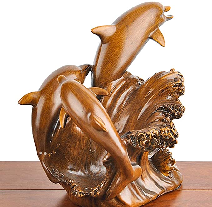 Dolphin Wine Bottle Holder Jumping Ocean Wave Wine Rack