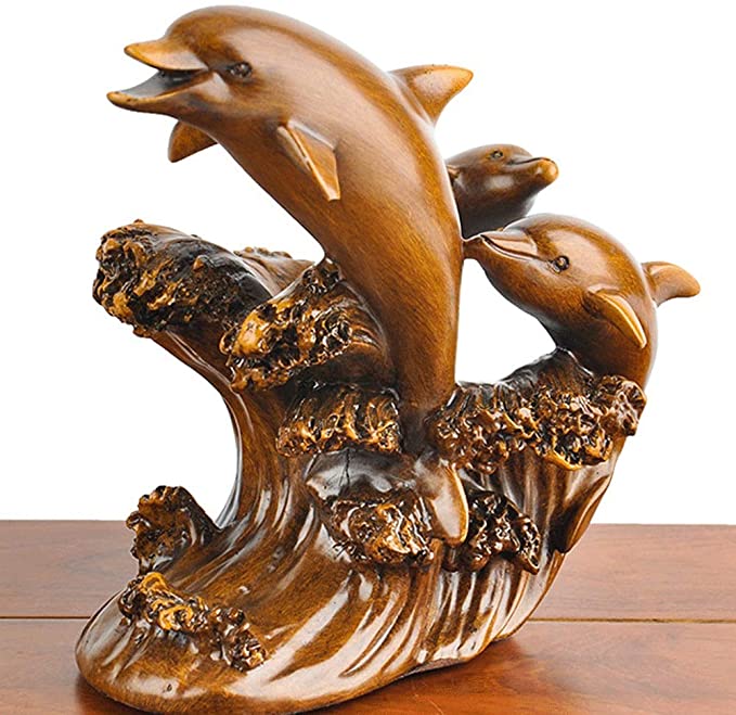 Dolphin Wine Bottle Holder Jumping Ocean Wave Wine Rack