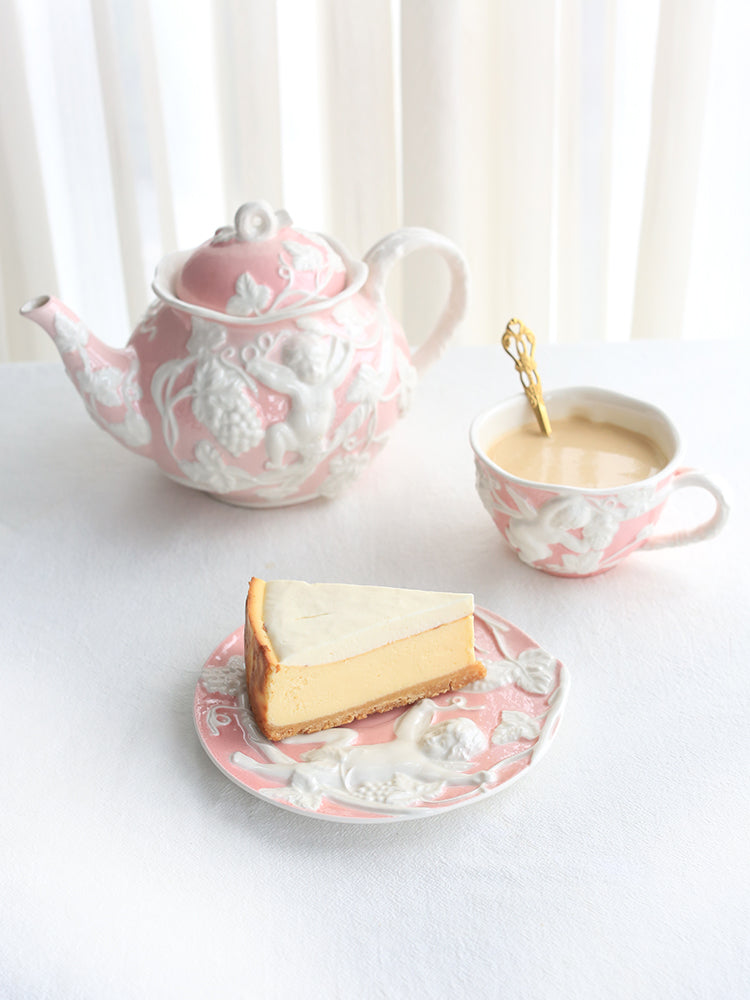 Eden of Angel Cup and Saucer Set French Style Teacup