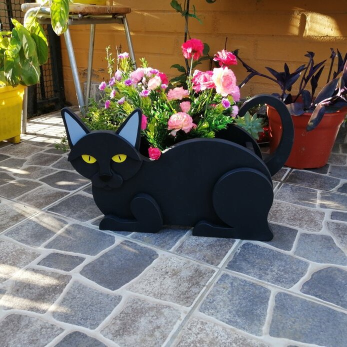 Cat Planters Box Flower Pot