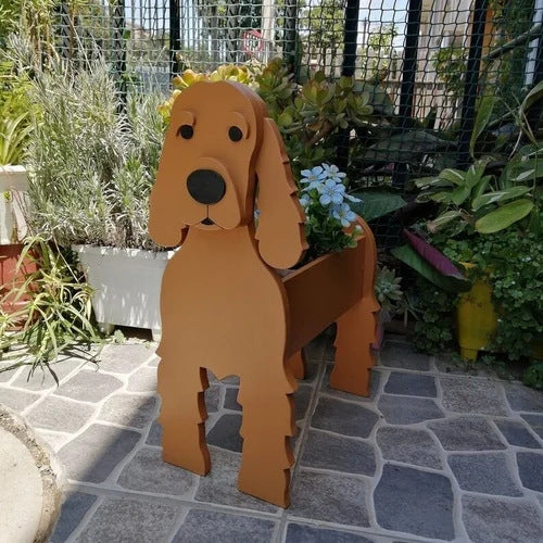 47+ Dog Breed Shaped Planter Flower Pot