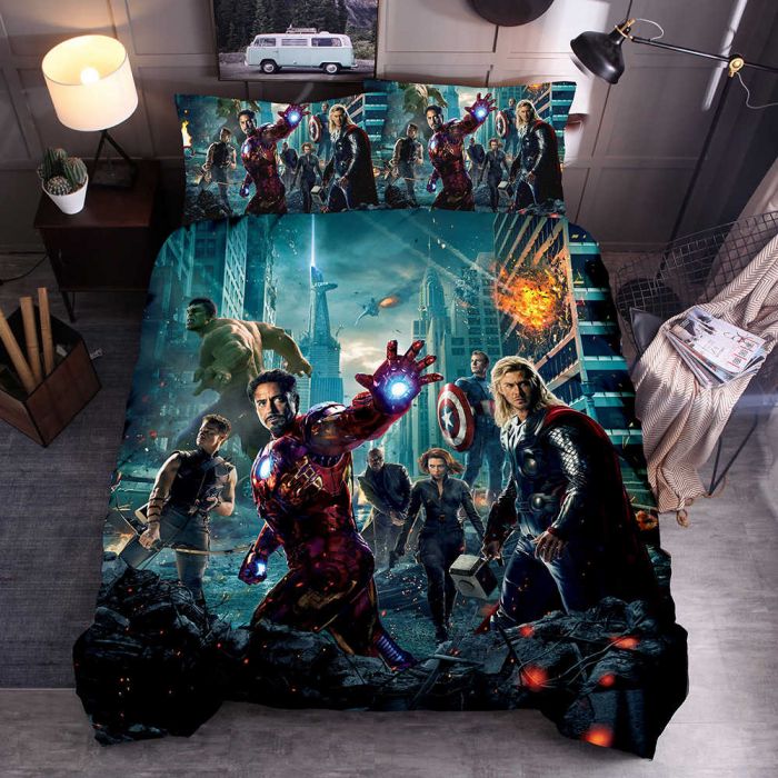 Marvel Superhero Infinity War Thanos Avengers Bed Set