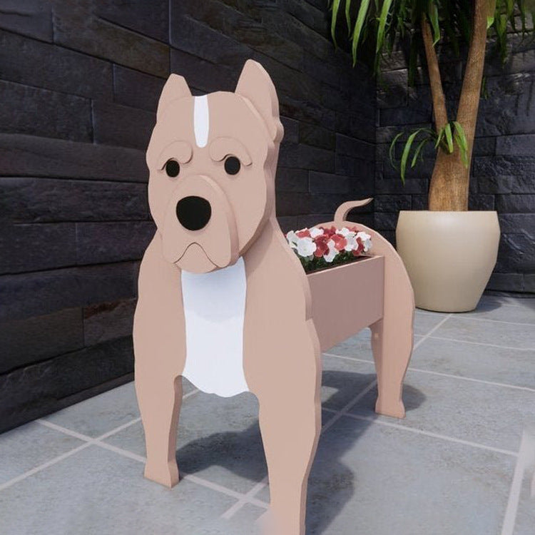 47+ Dog Breed Shaped Planter Flower Pot