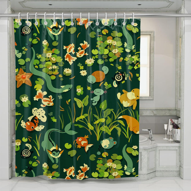 Water Species Shower Curtain