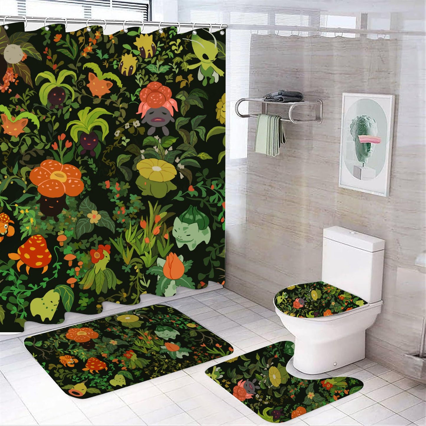 Fictional Species Shower Curtain