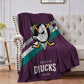 Anaheim Hockey Sport Throw Blanket