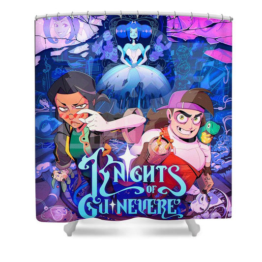 Andi Frankie Guinevere Anime Shower Curtain