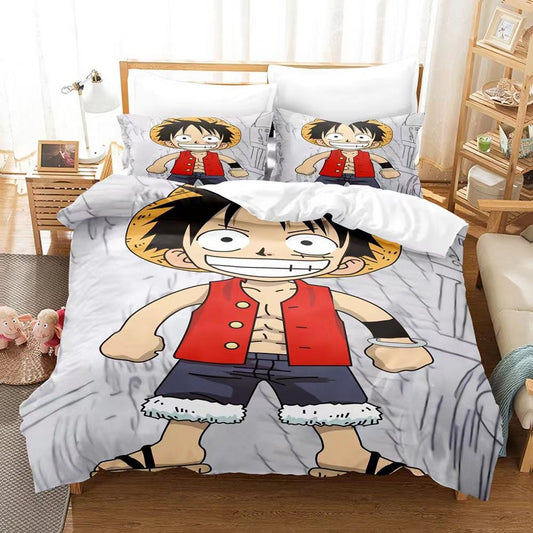 Anime Luffy Bedding Set