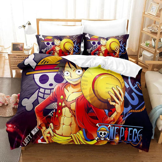 Anime Luffy Bedding Set