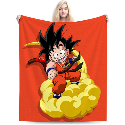 Anime Saiyan Throw Blanket