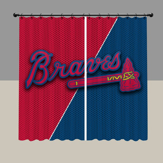 Atlanta Baseball Blackout Curtain