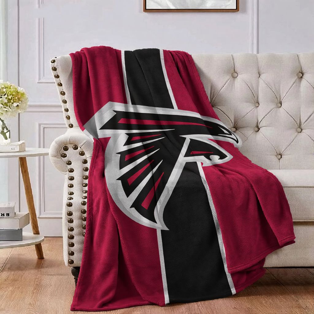 Atlanta Football Sport Throw Blanket