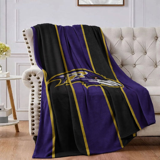 Baltimore Football Sport Throw Blanket