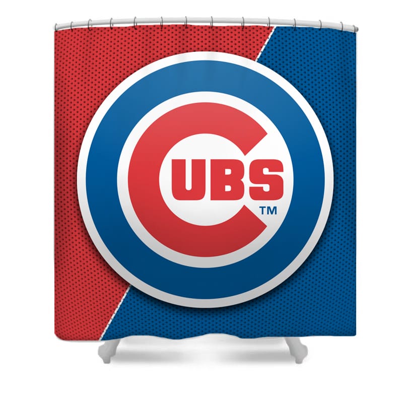 Baseball Team Sport Cubs Shower Curtain