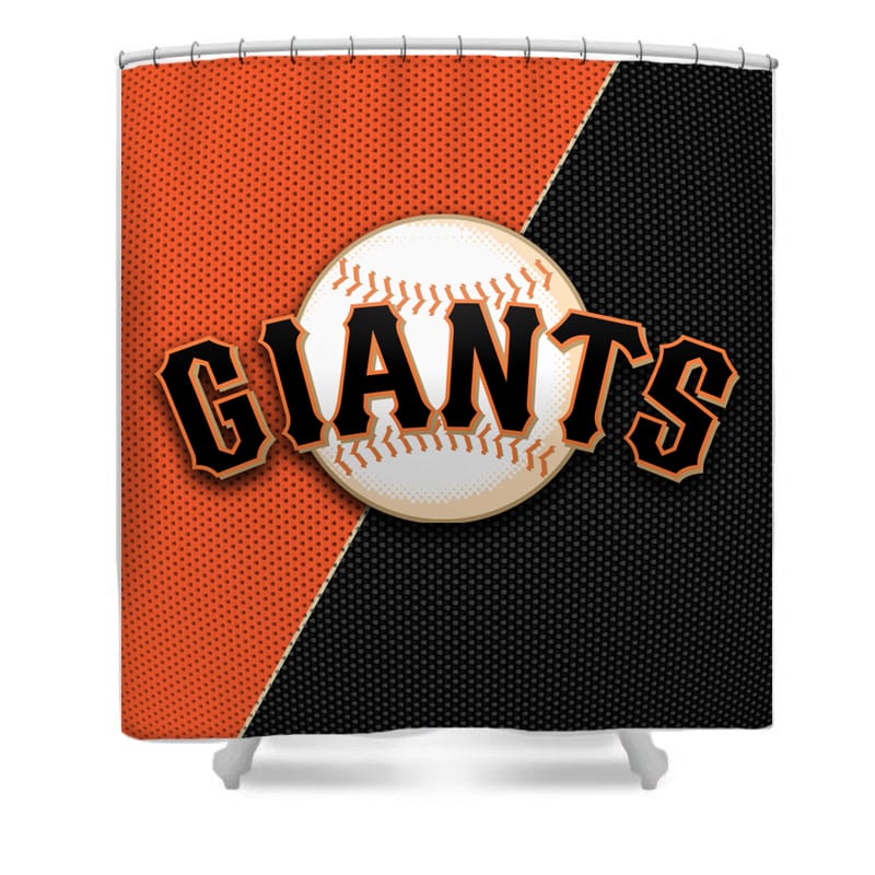 Douchegordijn SF Giants, honkbalteam San Francisco, sport, 180x180cm