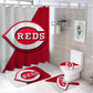 Baseball Team Sport Cincinnati Shower Curtain