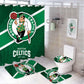 Rideau de douche Boston Celtics, équipe de basket NBA, 180x180cm