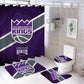 Basketball Sport Kings Shower Curtain