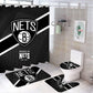 Basketball Sport Nets Shower Curtain