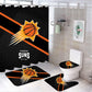 Basketball Sport Suns Shower Curtain