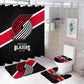 Basketball Sport Trailblazers Shower Curtain