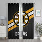 Boston Hockey Blackout Curtain