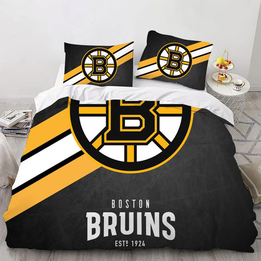 Boston Hockey Sport Bedding Set