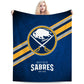Buffalo Hockey Sport Throw Blanket