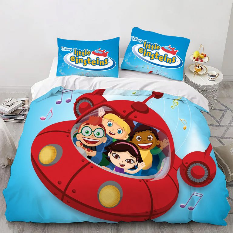 Cartoon Baby Einsteins Comforter Bedding Set
