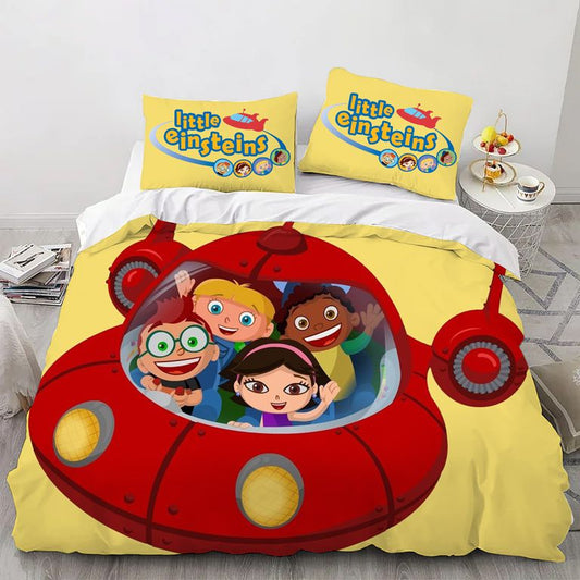 Cartoon Baby Einsteins Comforter Bedding Set