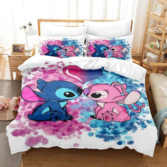 Cartoon Blue Koala Bedding Set