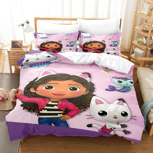 Cartoon Gabby Bedding Set