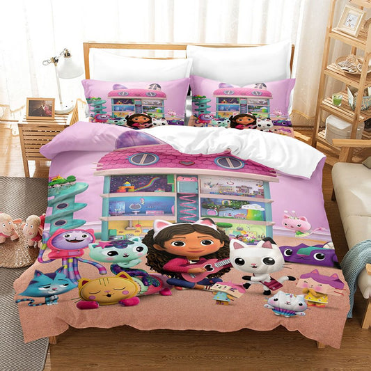 Cartoon Gabby Bedding Set